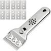 Scraper Tool, Multi Surface Cleaning Tool, Glass Windows Tiles Metal for Stove Tops, Windows, Paint Removal and Adhesive Residues