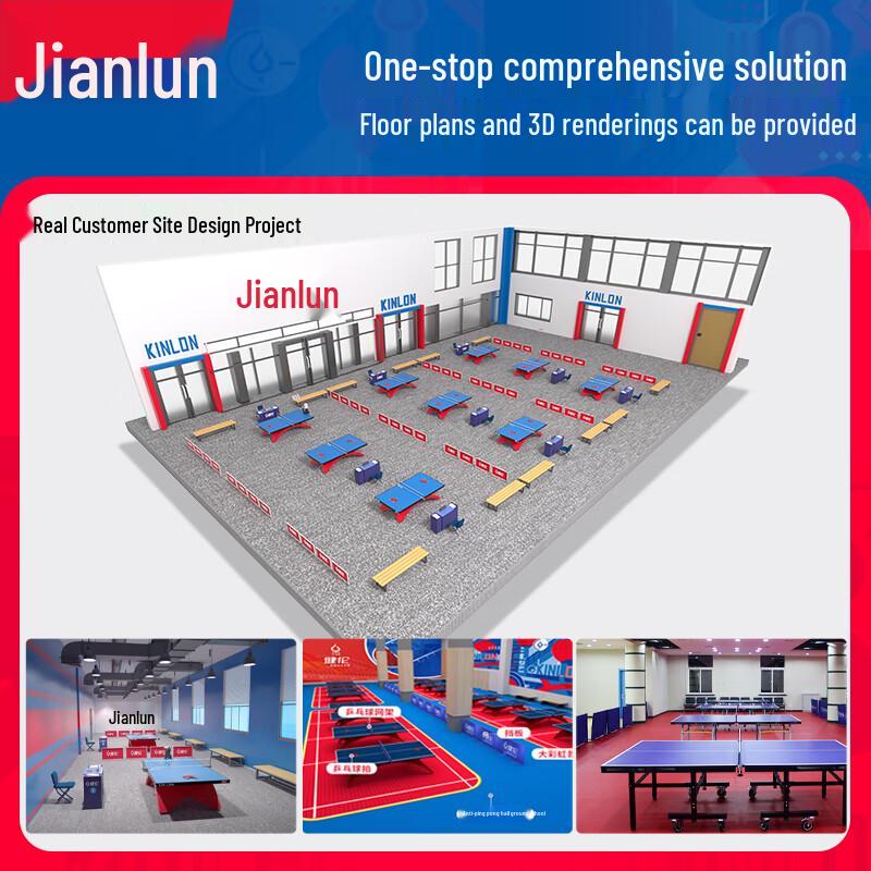 JEEANLEAN Table Tennis Sports Mat