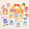 Cartoon Cartoon Sticker Book Paper Cartoon Quiet Book Diy Manual Quiet Book  Children Gifts