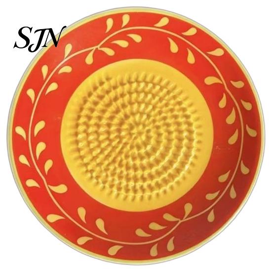 Ręczny Akcesorium Kuchenne do Tarcia Ceramiczna Tarcza do Tarcia Imbiru i Czosnku, Tarka z Ostrymi Zębami, Łatwe Niezbędne do Pasty do Czyszczenia Tarki Puree