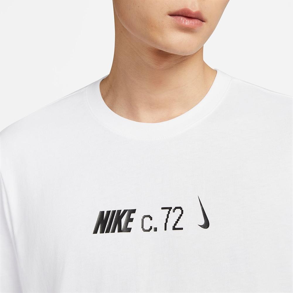 Nike Sportswear Logo Patch Long Sleeve T-Shirt Men Tops White DZ2897-100