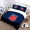 Heidenheim FC Emblem Design Bedding Duvet Cover Set Duvet Cover Pillowcases  (1*Duvet Cover 2*Pillowcases, without duvet insert)