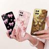 For Oppo A54 4G Case CPH2239 Luxury Butterfly Painted Cover Soft Silicone Phone Case For Oppo A54 5G A 54 s OppoA54s Fundas Bags