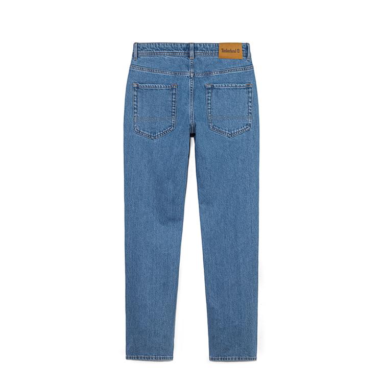 Timberland Jeans Men's Blue Moderate Straight Fit Pants A6GKKBQ8