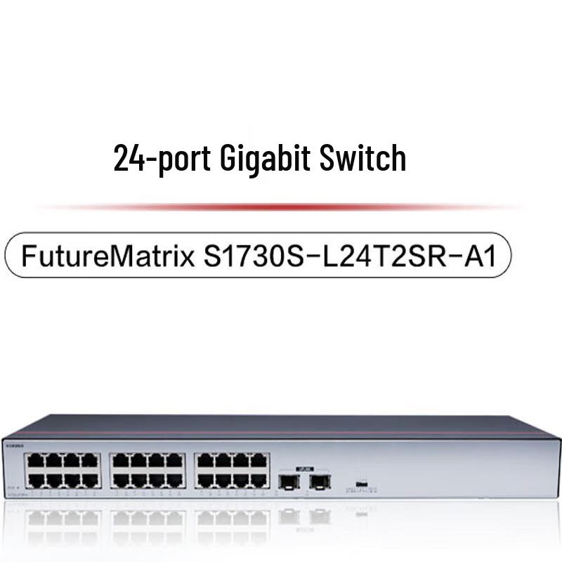 

Huawei S1730S-L24T2SR-A1 24-Port Gigabit Unmanaged Switch