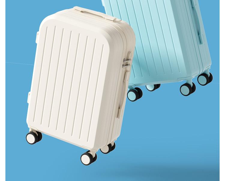 Multifunctional Trolley Suitcase: 20-inch Carry-On & 26-inch Large Capacity with Universal Wheels, Ideal for Students and Travelers