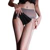 Xiyue 360 Seamless Aurora Stockings Radio Wave Stripes 3D Ultra-Thin Sexy Oily Silky Pantyhose Black Silk Temptation
