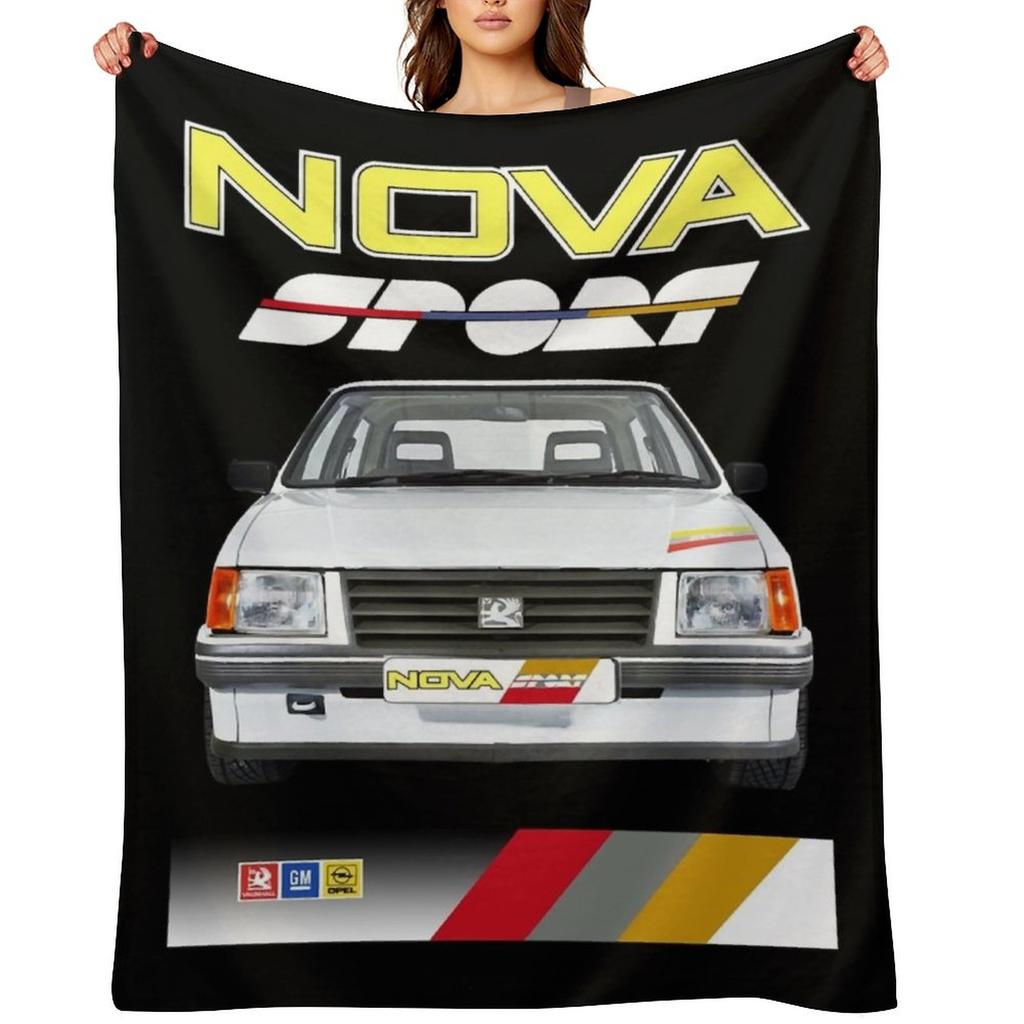 VAUXHALL NOVA SPORT Throw Blanket Luxury Throw Sofas Multi-Purpose Cute Blankets