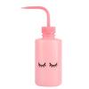 Eyelash Cleansing Bottle Plastic Lash Washer Bottle Leakproof Water Squeeze Dropper Easy Control Nozzle