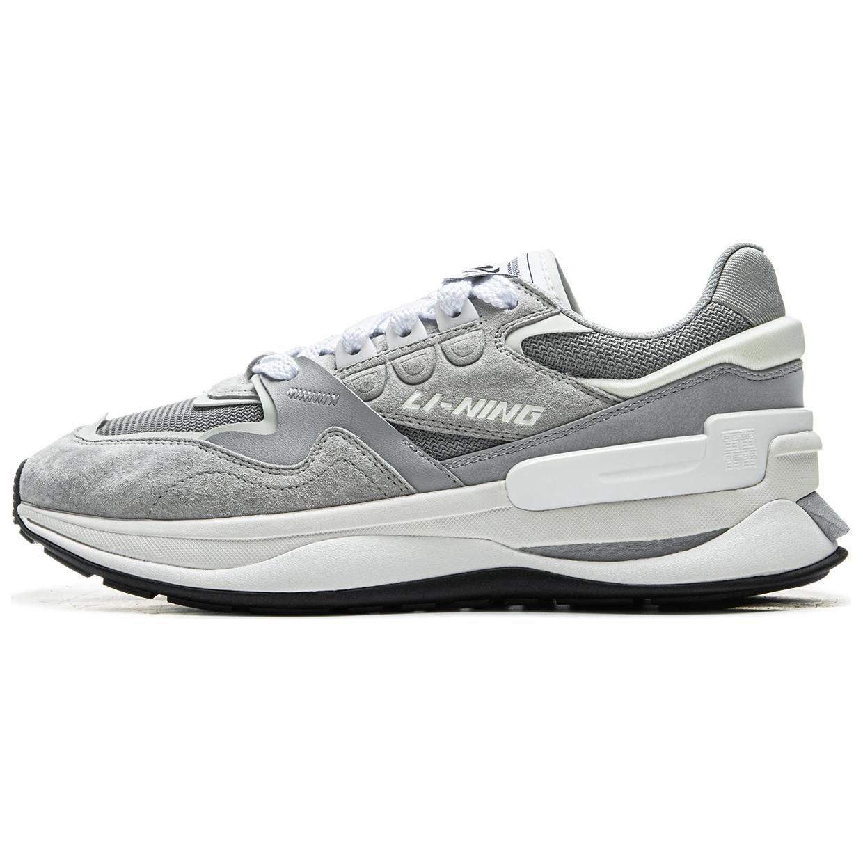 

новые LiNing 001 Innocence V2 Легкие Амортизирующие Низкие Повседневные Кроссовки Мужские Серые 44
