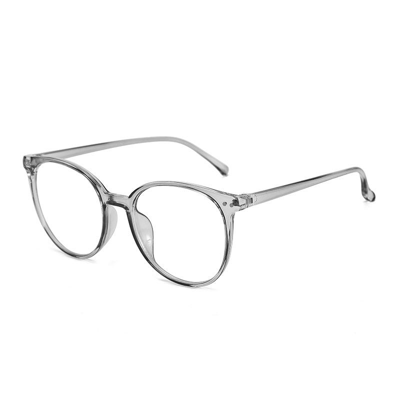 Black Computer Glasses Frame Women Men Anti Blue Light Square Eyewear Blocking Glasses Optical Spectacle Round Eyeglass