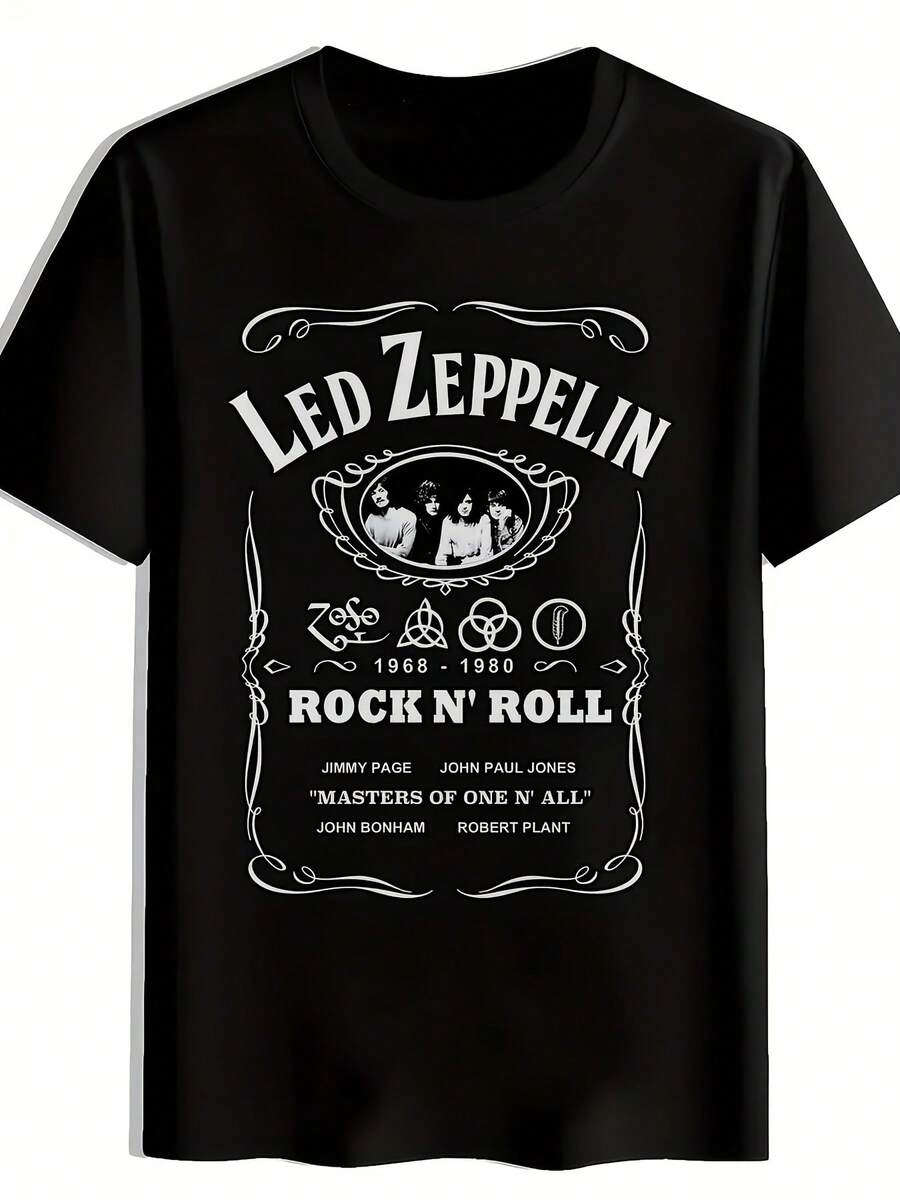 

Vintage Rock Band Print Unisex T-Shirt S