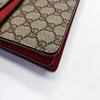 [Pre-Owned] Dionysus Chain Tiger Head Buckle Logo Canvas And Leather Shoulder Bag Small - Good #17BCLOL