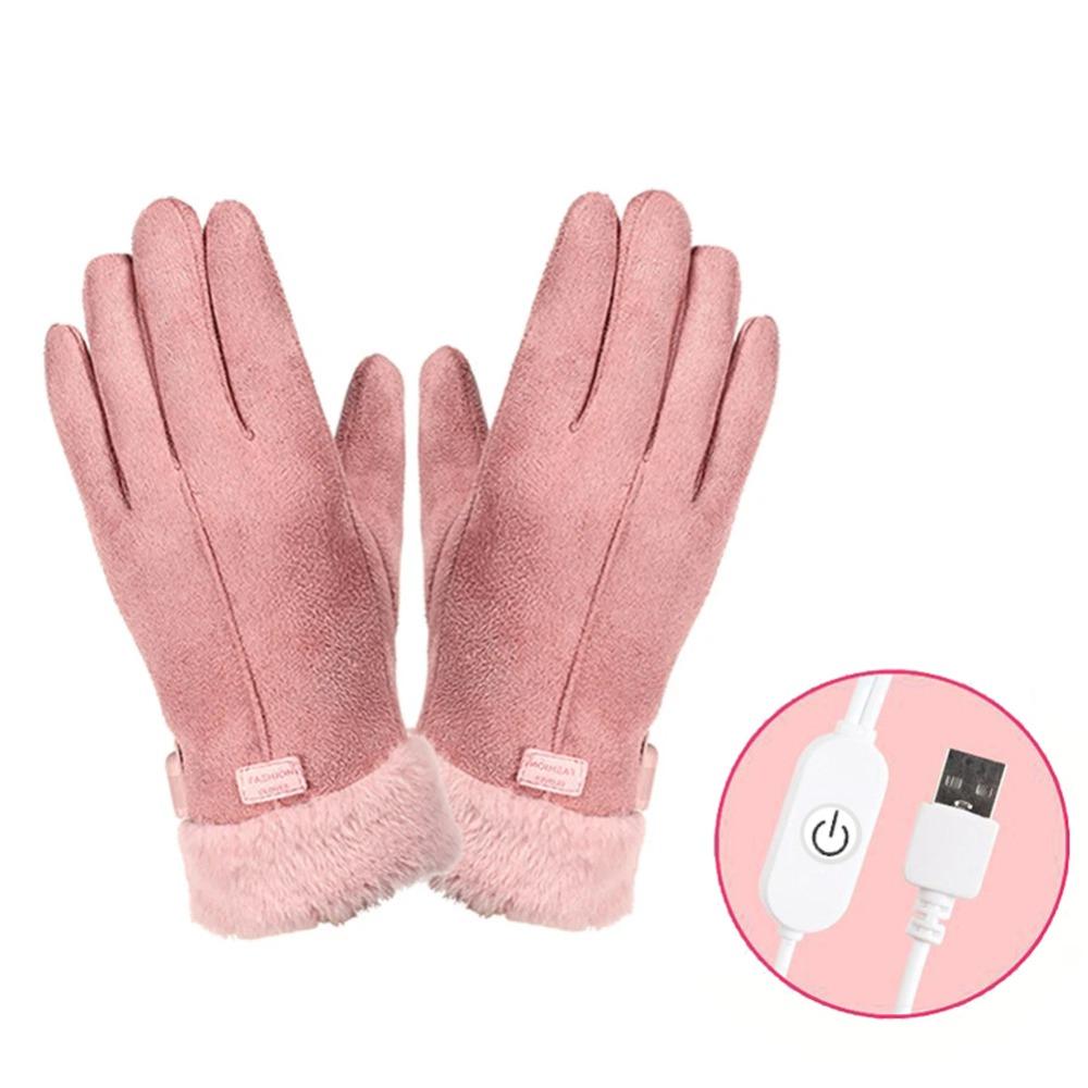 Full Finger Heating Thermal Mitten  Electric Heated Gloves  Outdoor Activities