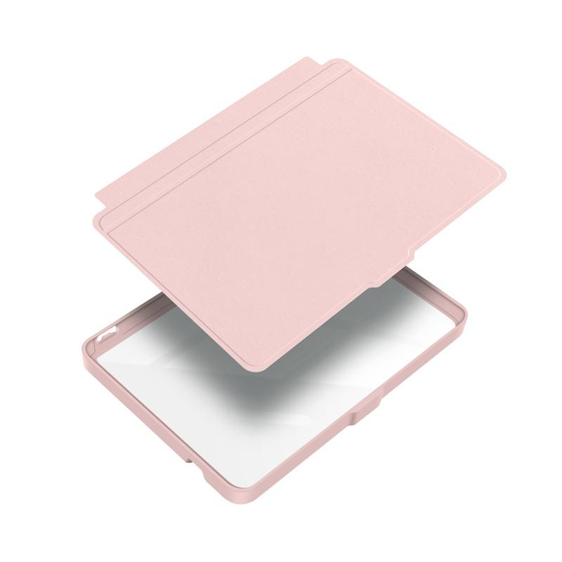 Afneembare Transparante Acryl Achterkant Case Voor Kobo Clara Colour Kleur BW 2E N365 N367 N506 6'' Case PU Leer Smart Slaap Cover Kobo Clara Colour roze