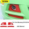 TESIN Car Red Interior Decoration Cover Stickers For Ford Mustang 2009 2010 2011 2012 2013 2014 Exterior Accessories Car