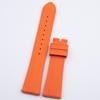 Imported Fluororubber Watchband Soft FKM Rubber Watch Band 20/22mm Wristband Folding Pin Buckle Fit For Patek Philippe Watchband