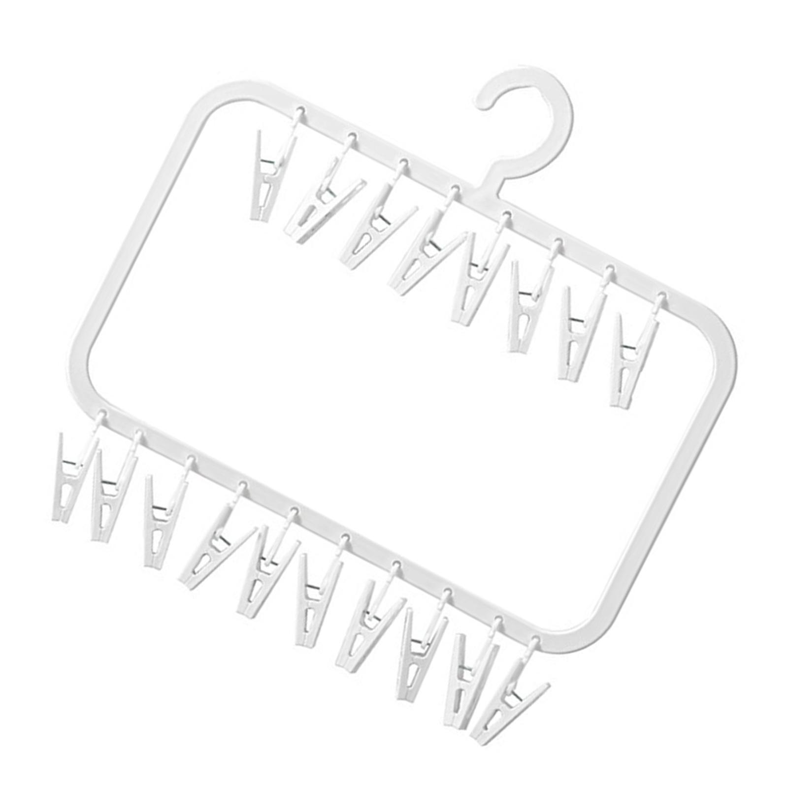 

Multi Layer Hanging Rack Clothes Hanger Portable Clothes Hanger for Efficient Drying and Storage of Small Garments A