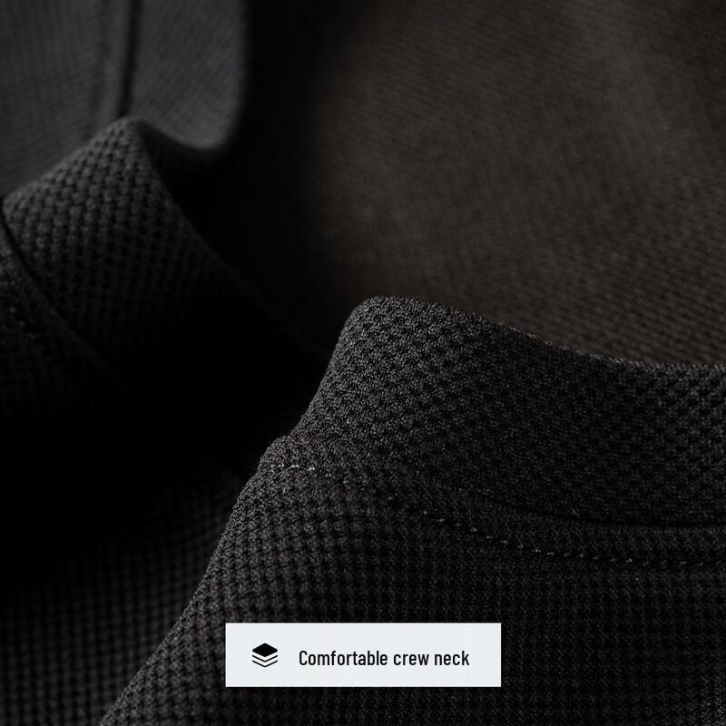 Men's Easy-Care Business Casual Round Neck Sweatshirt