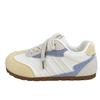 Color matching German training shoes women's 2025 summer new popular with skirts versatile casual soft baseplate shoes white shoes