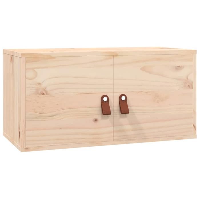 VidaXL Wall Cabinet 60x30x30 Cm Solid Pine Wood 818365