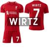 2025-26 Liverpool Heimtrikot #11 Jota #11 Salah #7 Wirtz Fußballtrikots