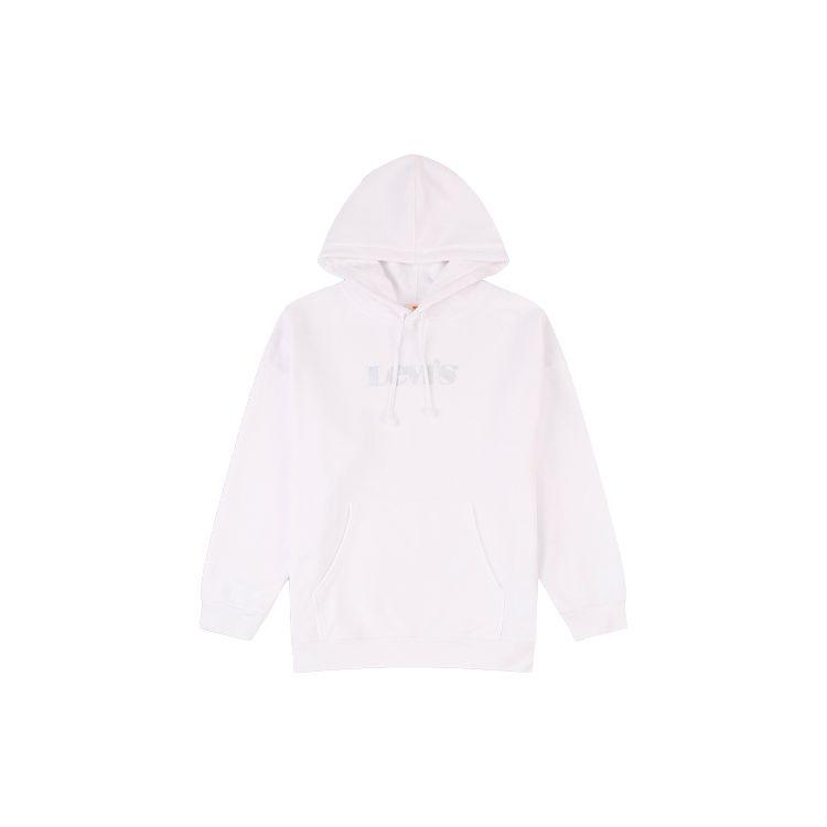 

Толстовка с длинным рукавом и логотипом Levis Letter, женская, белая 34400-0011