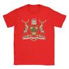 T-shirt Attive Unisex Donna Nottingham Forest Top in Puro Cotone Casual Manica Corta Girocollo T-shirt 4XL 5XL 6XL T-Shirt