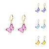 Butterfly Alloy Unique Drop Earrings Fashionable Metal Jewelry Ideal Gifts For