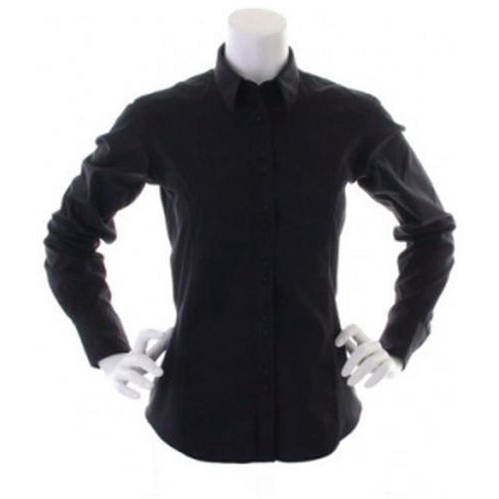 Kustom Kit Ladies City Long Sleeve Blouse