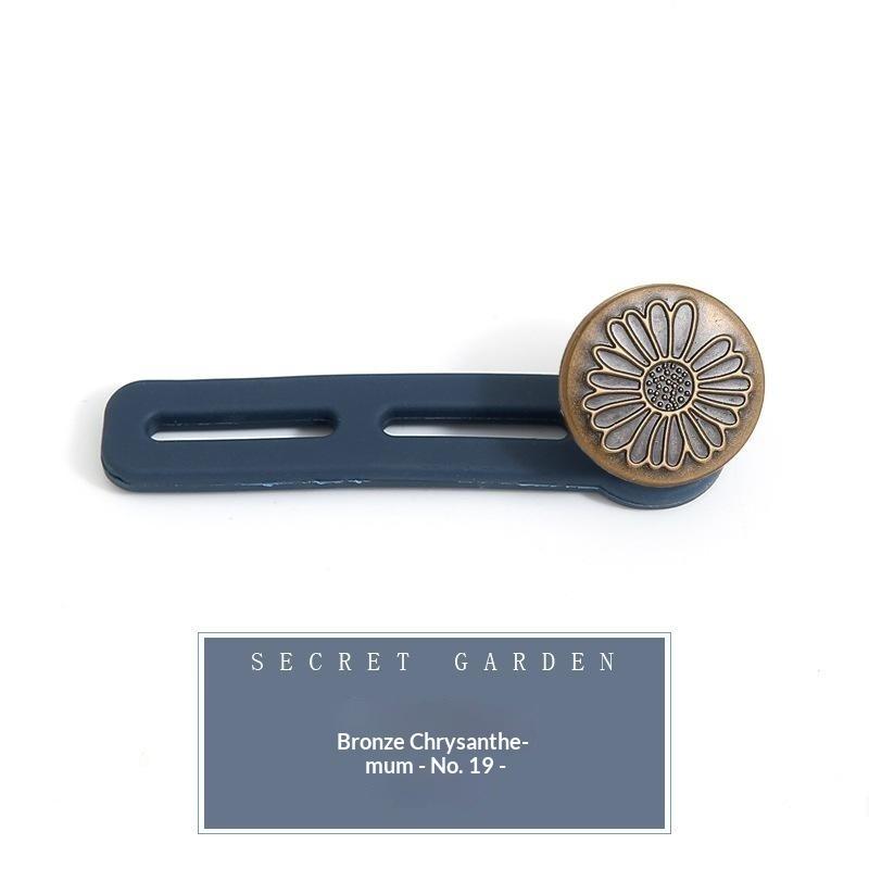 Jeans Button Extender Universal Pants Extender Button For Women Men Adjustable Elastic Waist Silicone Extender Buckle Set