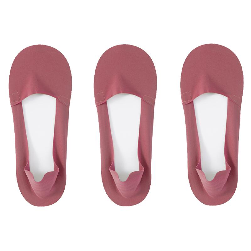 

3 пары/упак. хлопковые женские летние тонкие носки-лодочки, однотонные тапочки, силиконовые нескользящие шелковые носки, бесшовные невидимые EUR35-40