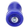 90mm Boat Trailer Bow Roller Shock Absorbing Wearproof Impact Protection PVC Bow Stop Bell Roller Blue