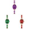 Fashion Leaf Ladies Quartz Watch With Jewelry Clasp For Gift Women