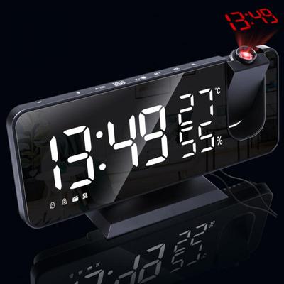 LED Digitální Chytrý Budík Hodinky Stolní Elektronické Stolní Hodiny USB Budík Probuďte Se Hodiny Ložnicové Noční Hodiny Funkce Snooze