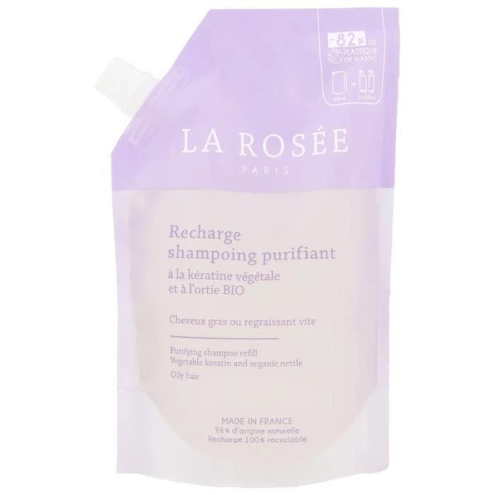 La Rosée Shampoing Purifiant Cheveux Gras Recharge 400 Ml