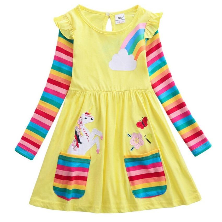 Buy Kids Girls Unicorn Dress Winter Long Sleeve Rainbow Princess Dresses at affordable prices free shipping, real reviews with photos Joom Buy Kids Girls Unicorn Dress Winter Long Sleeve Rainbow Princess Dresses at affordable prices free shipping, real reviews with photos Joom