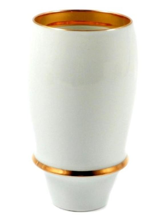 Arita Ware Takumi No Kura Mutsumine Angel Ring Platinum Pair of Premium Beer Glasses 24441 (Gold Rim, Rim)