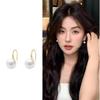 Women's Pearl Earrings Vintage Pearl Gold Drop Earrings Fashion Dangle Hook Earrings Jewelry Gifts For Girls