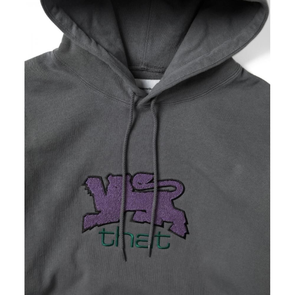 Thisisneverthat Lion Hoodie Dark Grey