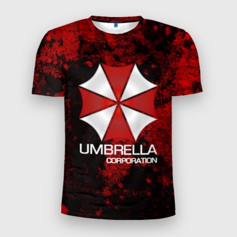 Men s T-shirt 3D Slim UMBRELLA CORP 2XS