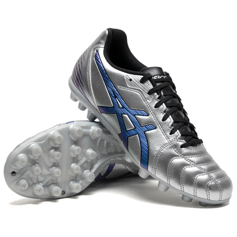 Asics Ds Light Club Comfortable Versatile Lightweight Durable Soccer Shoes Unisex Soccer Shoes Silver Blue 1103A119-021
