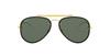 BLAZE AVIATOR Sunglasses 0RB3584N 905071 DARK GREEN 58 Ray-Ban