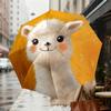 Adorable Alpaca Print Umbrella: Perfect for Outdoor Adventures, Auto Open/Close, Lightweight & Durable, Ideal Travel Accessory and Gift 117