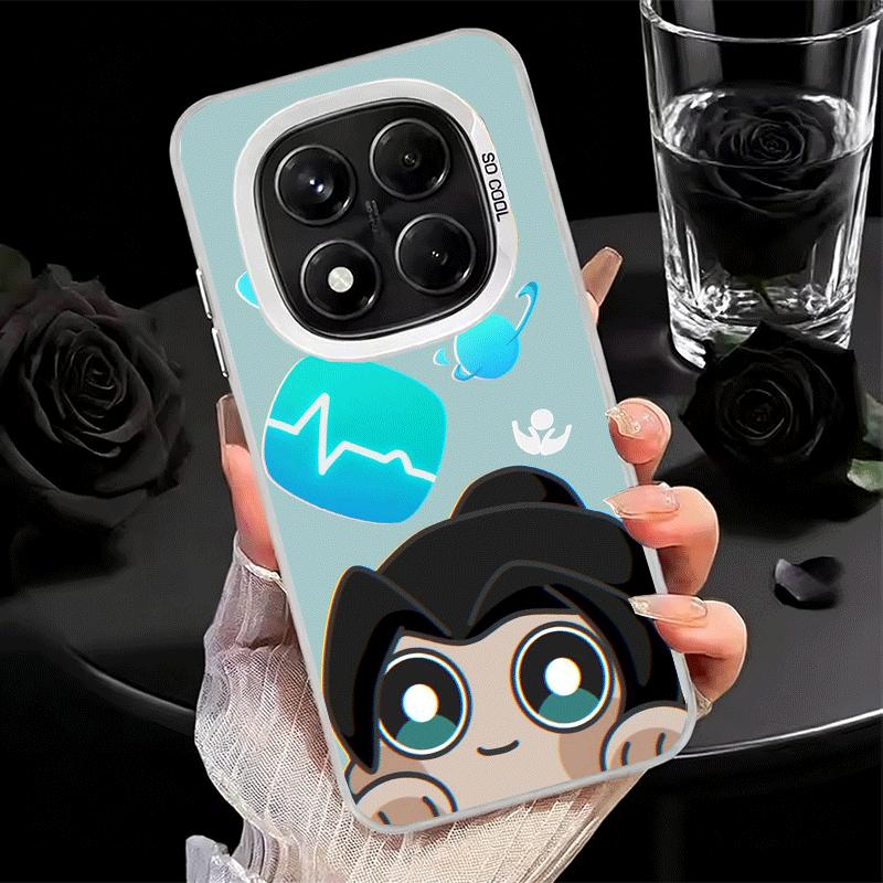 V-Valorant Cute Catoon Soft Phone Case for Xiaomi Redmi Note 13 14 15 Pro Plus 12S 12 11S 11 11T 10S 10 Shockproof Cover Back Sh