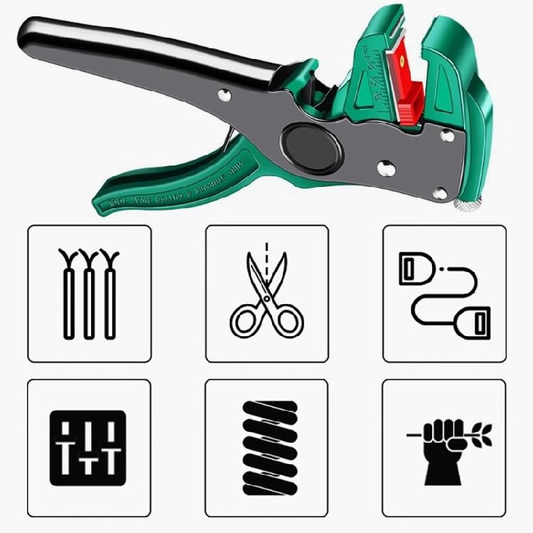 Automatic Cable Wire Stripper Crimping Plier Hand Tool Cutter Stripping Crimper