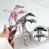 Wide-Angle Portable One-Clip Eyelash Curler Comb Tooth Lashes Styling Tool Easy to Operate Enlarges Eyes Partial Curler