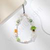 Summer Small Fresh Hawaiian Coconut Flower Mobile Phone Chain Beaded Chain Mobile Phone Lanyard Pendant
