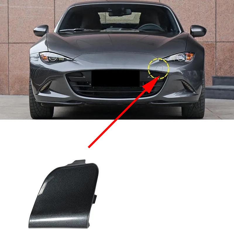 Auto Front Bumper Tow Hook Cap Towing Eye Cover for Mazda MX-5 Miata MX5 2016 2017