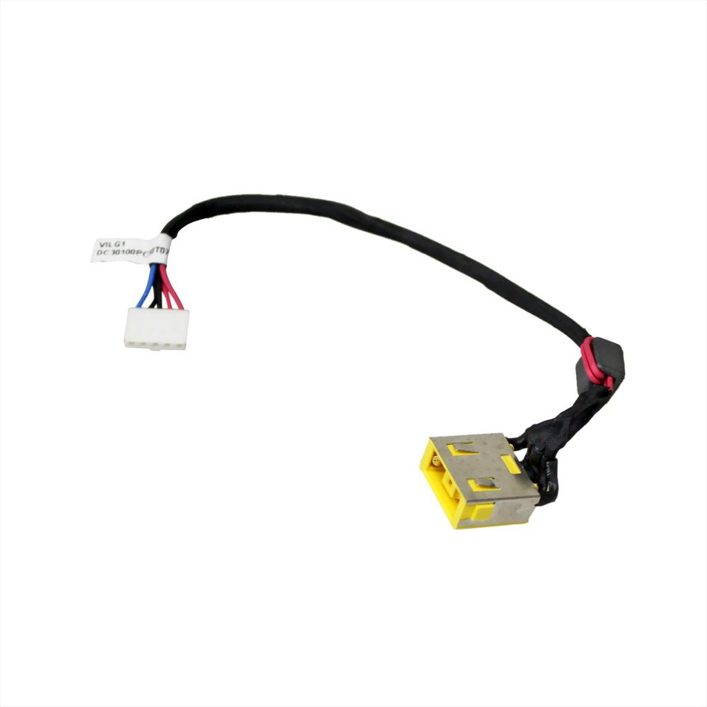 HSSDTECH DC Power Jack Charging Port Connector with Cable for Lenovo G500S/G505S